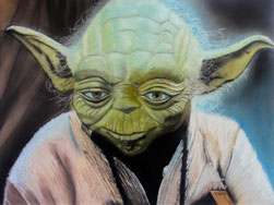 pastel de Yoda Star Wars