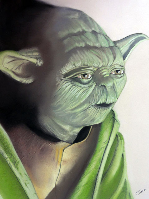 pastel de yoda star wars